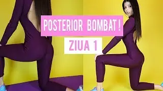 EXERCITII PENTRU FESE/ ZIUA 1 / ANTRENAMENT ACASA [HD]