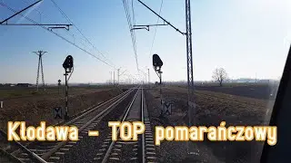 [CabView] - Konin - Kutno KZ - Paprykowe Filmy- Kłodawa TOP pomarańczowy....