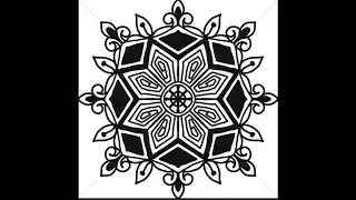Procreate mandala art for beginners🌹 Mandala art | digitalmandala | Digital Mandala | procreate i