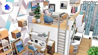 Dream Loft w/ Dream Home Decorator Game Pack | The Sims 4 - Speed Build (NO CC)