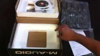 Распаковка M-Audio Torq MixLab