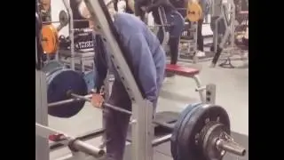 John doing  2 reps with 170kgs 20 inch Deadlift at Broadstone Sports Centre