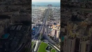 Вид на Пальму Джумейра | Вид на Дубай с Пальмы Джумейра | Отель Atlantis | Пляж JBR #шорты