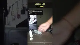 USI 300lbs Handgripper. Completely Closed. #phonk #shorts #gripstrength  #armwrestling #workout