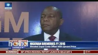 Nigerian Breweries FY 2016: Elevated Input Costs Offset With Upward Price