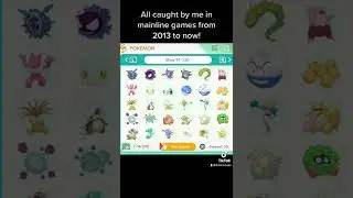 I Completed my SHINY KANTO living dex!