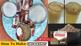 How to make Gas-O-Fast - Instant Relief from Acidity at home | Gas-O-Fast Recipe-Homemade Gas-O-Fast