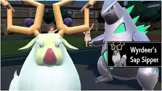 ★~EPIC WYRDEER SWEEP~★ Sap Sipper Moveset Shiny Wyrdeer Pokemon Scarlet Violet