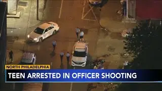 16-year-old arrested in shooting of Philadelphia police officer