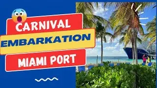 Embarkation Carnival Celebration- Miami Cruise Port #cruise  #embarkation #cruiselife ​⁠​⁠#cruising