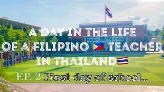 First day of school in Thailand | Julz Padua