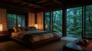 Relaxing Rain Sounds for Deep Sleep | Sleep Fast with Gentle Rain Sounds
