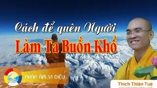 743. Cách Để Quên Người Làm Ta Buồn Khổ (ĐĐ Thích Thiện Tuệ Thuyết Pháp Hay Nhất)