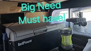 12 volt compressor vs thermoelectric fridge Truck camper: Set power