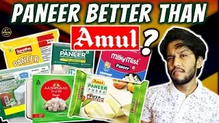 We Tried Every Popular PANEER Brand in India!🤯😍 Best Paneer in INDIA Review