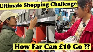 Shopping Battle with £10 at Lidl🤑 //Getting each other’s favourites !! 🛒🛍
