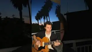 Still trying to figure out how to properly record myself. #johnmayer #slowdancing #sunset #guitar