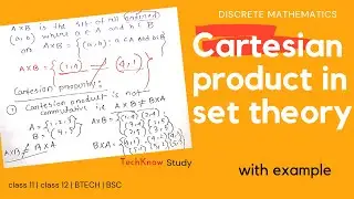 Cartesian Product Of Sets | Discrete Mathematics