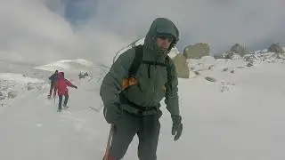 Excursión con raquetas hacia La Mira (Gredos) 27 de enero de 2018