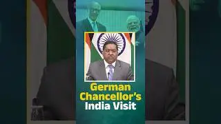 German Chancellor&rsquo;s India Visit #indiagermany