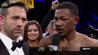 Daniel Jacobs full post GGG fight interview