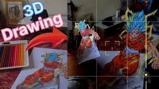 ## 3D Drawing Goku ##