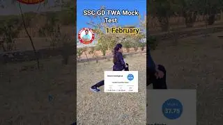 ssc gd twa mock score #sscgdexam #sscgd #sscgd2026 #ssc #mocktest #mockanalysis #viral #youtube #yt