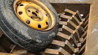 INSANE Crusher Machine Smashes Solid Metal Like Butter