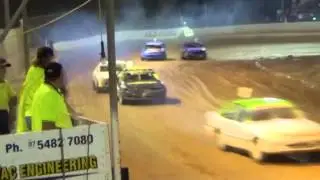 Production Sedans - Final - Gympie Speedway - 15/2/2014