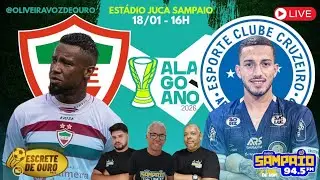 campeonato Alagoano CSE x Cruzeiro 16:00 h Estádio Juca Sampaio 18.01.2026