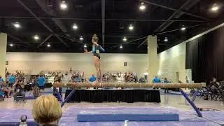 Lily 2021 Level 10 National Championships - 2nd BB, FX and AA