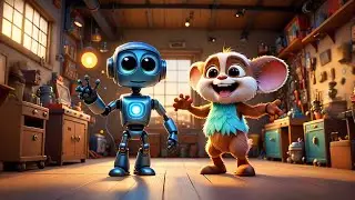 Ricky Robot Counts Robots | Robot Song for Kids | Nursery Rhymes and Counting Songs