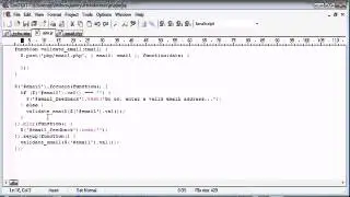 jQuery Tutorial   110   Email validation   YouTube
