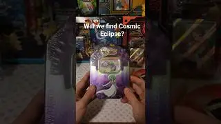 Opening A Gardevoir Pokemon Tin in Search Of Cosmic Eclipse. #opening #pokemon #shorts