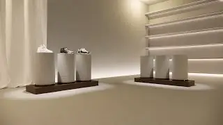 S&eacute;rie mobilier en gomme