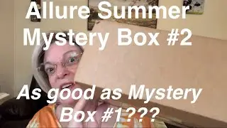 Allure Summer Mystery Box #2 Unboxing 