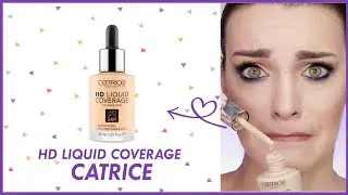 FONDOTINTA LOW COST A 7€? HD Liquid Coverage Foundation Catrice | Test & Tell