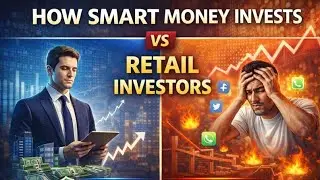 &ldquo;Smart Money vs Retail Investors: How the Pros Make Millions Quietly 🤔 ?