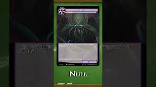 Force of Will (TCG) Primer : Null