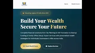 Wealth Score Calculator - Do your Wealth&rsquo;s Health Check-up Instantly