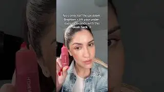 The ultimate under-eye hack! Concealer ➝ Blush ➝ Concealer (yes,in that order!) #concealer #blush