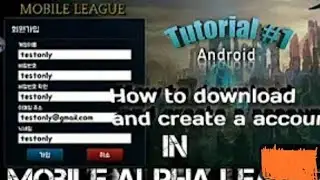 HOW TO DOWNLOAD AND REGISTER IN LOL MOBILE?