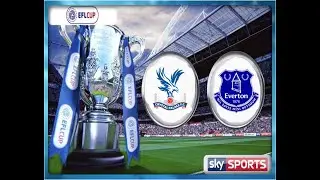 2016-17 Football League Cup [FIFA 17] | Semi-Finals (1st Leg) | CRY v EVE
