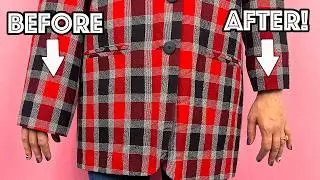 Shorten Blazer Or Jacket Sleeves With Lining Like a Pro | Step-by-Step Tutorial