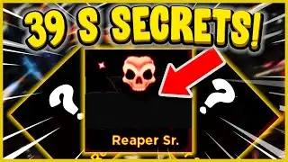 All  RARE Shiny Secrets (SHOWCASE) in Anime Fighters Simulator!