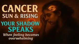 #Cancer Sun & Rising ♋️ Your Shadow Speaks - The Protector Who Forgets to Protect Herself
