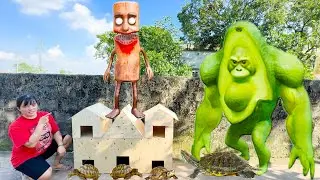 Kem Ốc review ng&ocirc;i nh&agrave; mới cho th&uacute; cưng con r&ugrave;a, khủng long đ&aacute;nh tung tung tung sahur. Theu Chanel