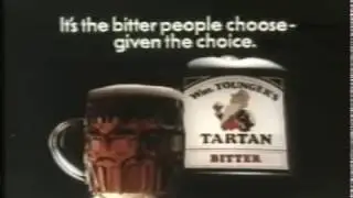 William Youngers Tartan Bitter Vintage British TV  Commercial