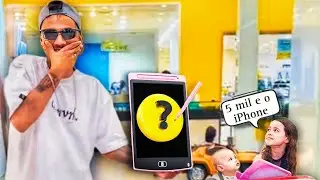 💰 escreva o que quiser e Ganhe | Silvercop realiza o desejo de uma crian&ccedil;a | iPhone e 5 mil reais