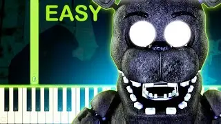 THEY´LL FIND YOU | Five Nights at Freddy's Song - EASY Piano Tutorial